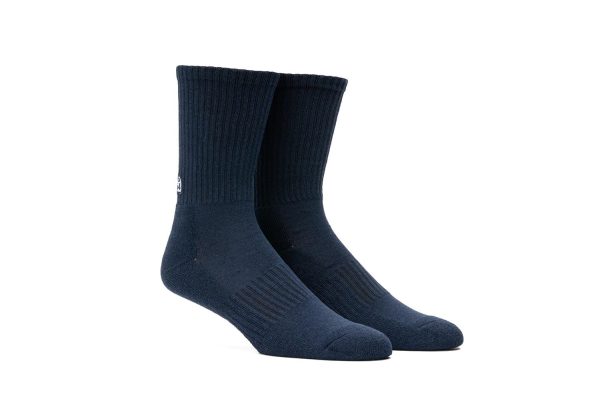 Unisex - Show-Offs Crew Sock - Navy For Cheap