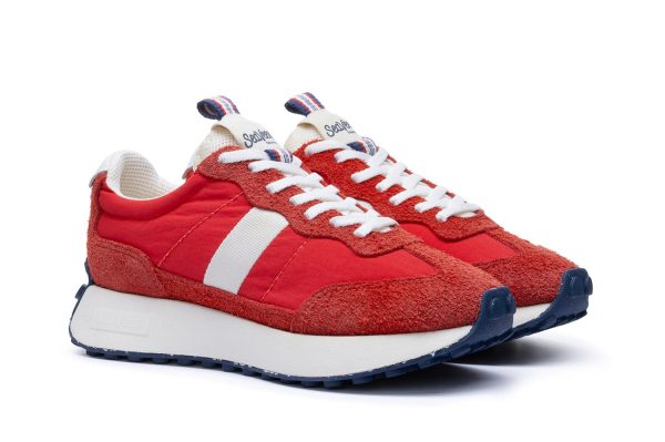 Womens - Acorn Trainer - Candy Apple Red Online now - Image 2
