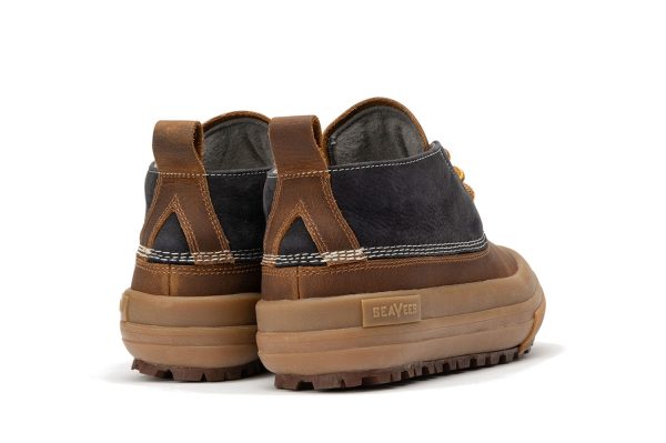 Womens - Carson 3 Eye Boot - Peacoat Navy Bark For Discount - Image 3