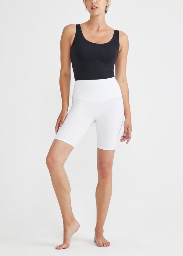 Mel Shaping Biker Short - Cotton Stretch Hot on Sale - Image 3